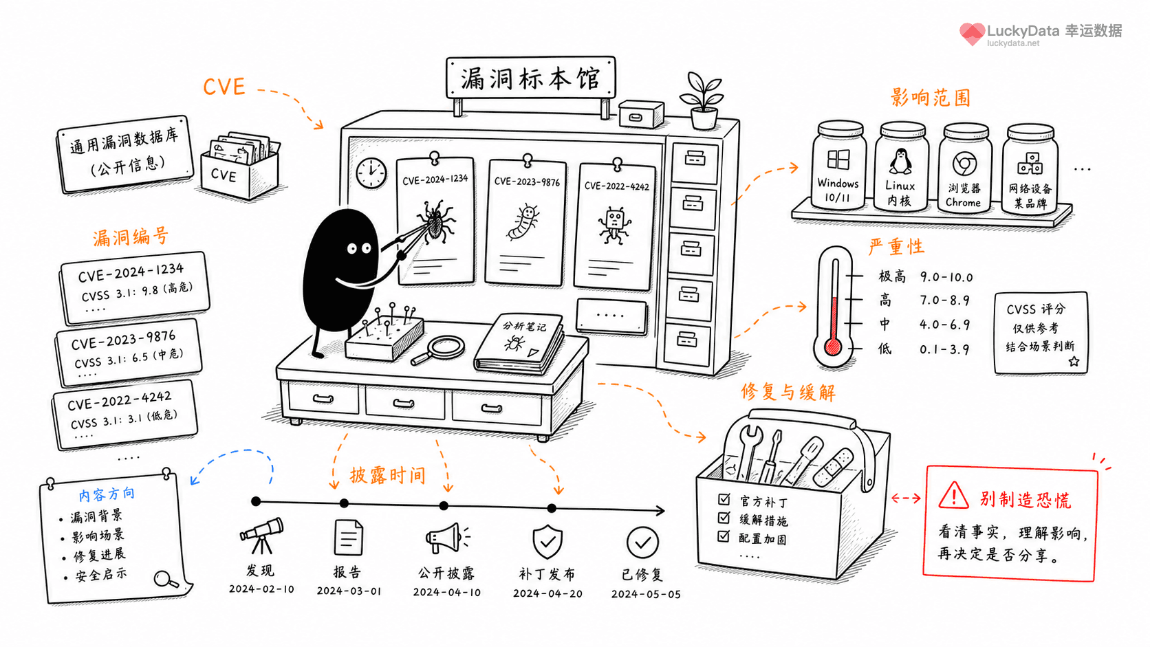 小黑用更丰富的画面整理「网络安全新闻，为什么经常从一串 CVE 编号开始？」这篇素材的公开信息线索